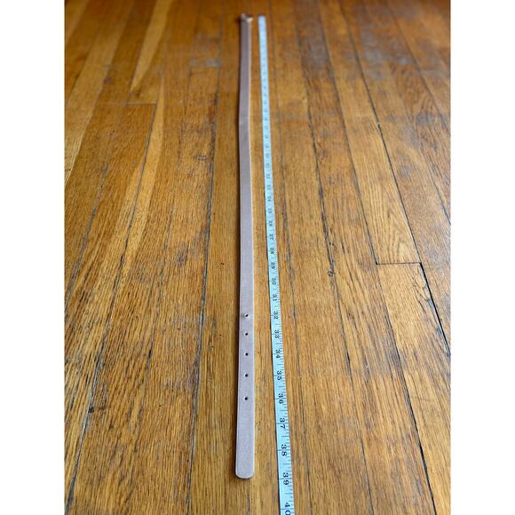 GAP Skinny Metallic Rose Gold Belt sz XL - Picture 8 of 10